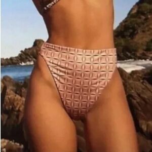 NEW Free people x Beth‎ Richards Boheme chai geo bikini bottom, L